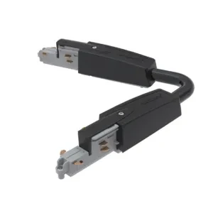 Global Trac Pro Live Feed 3 Circuit Track Lighting - XTS12-2 (Finish: Black)