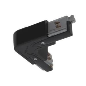 Unipro® L Connector 3 Circuit Track Lighting - LC3B/LC3W (Finish: Black / White) (Finish: Black) (Finish: Black)