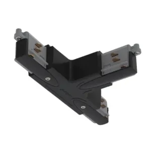 Unipro® T Connector 3 Circuit Track Lighting - TA3 (Finish: Black / White) (Polarity: INNER LEFT (TA3A), Finish: Black) (Polarity: INNER LEFT (TA3A),