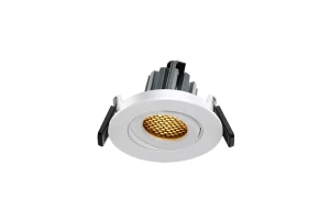 Tama 50 Adjustable (Finish: White, Wattage: 13W, Colour Temp.: 90CRI 4000K, Beam Angle: 40°, Dimming Type: DALI, Accessories: Honeycomb) (Finish: Whit