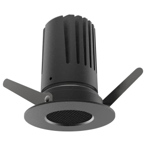 View 50 Fixed Downlight (Finish: Black, Baffle Colour: No Baffle, Wattage: 9W, Colour Temp.: 90CRI 2700K, Beam Angle: 15°, Dimming Type: Mains Dimmabl