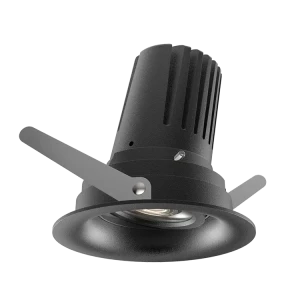 View 50 Scoop Adjustable (Finish: Black, Baffle Colour: No Baffle, Wattage: 9W, Colour Temp.: 90CRI 3000K, Beam Angle: 15°, Dimming Type: Mains Dimmab