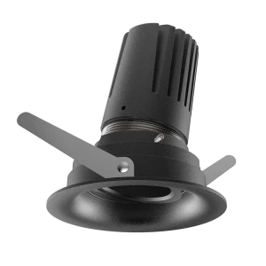 View 50 Scoop Adjustable (Finish: Black, Baffle Colour: Black Baffle, Wattage: 9W, Colour Temp.: 90CRI 2700K, Beam Angle: 15°, Dimming Type: Mains Dim