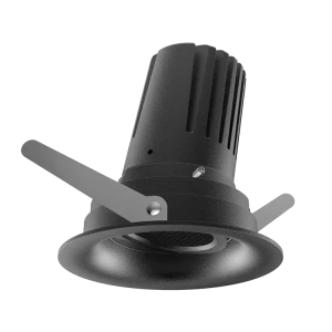 View 50 Scoop Adjustable (Finish: Black, Baffle Colour: No Baffle, Wattage: 9W, Colour Temp.: 90CRI 2700K, Beam Angle: 40°, Dimming Type: Mains Dimmab