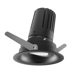 View 50 Scoop Adjustable (Finish: Black, Baffle Colour: White Baffle, Wattage: 9W, Colour Temp.: 90CRI 4000K, Beam Angle: 40°, Dimming Type: Mains Dim
