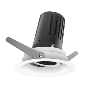 View 50 Scoop Adjustable (Finish: White, Baffle Colour: No Baffle, Wattage: 9W, Colour Temp.: 90CRI 2700K, Beam Angle: 15°, Dimming Type: Mains Dimmab