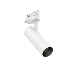 Tubular 40 (Finish: White, Baffle Colour: Black Baffle, Wattage: 8w, Colour Temp.: 90CRI 4000K, Beam Angle: 18°, Dimming Type: Mains Dimmable, Accesso
