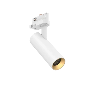 Tubular 40 (Finish: White, Baffle Colour: Gold Baffle, Wattage: 8w, Colour Temp.: 90CRI 4000K, Beam Angle: 18°, Dimming Type: Mains Dimmable, Accessor