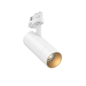 Tubular 60 GU10 (Finish: White, Baffle Colour: Gold Baffle, Accessories: Honeycomb) (Finish: White, Baffle Colour: Gold Baffle, Accessories: Honeycomb