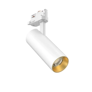 Tubular 60 (Finish: White, Baffle Colour: Gold Baffle, Wattage: 13W, Colour Temp.: 90CRI 3000K, Beam Angle: 50°, Dimming Type: DALI, Accessories: No A