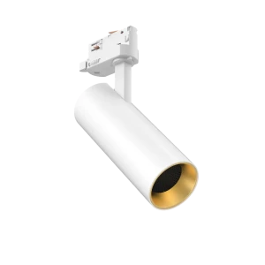 Tubular 60 (Finish: White, Baffle Colour: Gold Baffle, Wattage: 13W, Colour Temp.: 90CRI 3000K, Beam Angle: 24°, Dimming Type: Mains Dimmable, Accesso