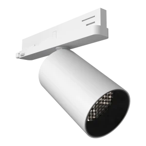 Tubular 75 (Finish: White, Baffle Colour: Black Baffle, Wattage: 25W, Colour Temp.: 90CRI 3000K, Beam Angle: 34°, Dimming Type: DALI, Accessories: Hon
