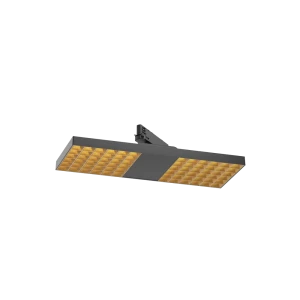Tari 470 (Finish: Black, Baffle Colour: Gold Baffle, Wattage: 21W, Colour Temp.: 90CRI 4000K, Beam Angle: 85°, Dimming Type: DALI) (Finish: Black, Baf