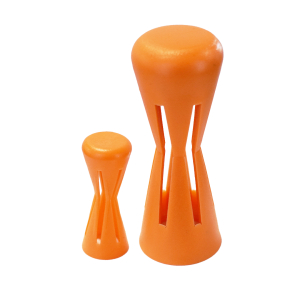 Sicherheitsabdeckung für Bewehrungsstäbe, orange