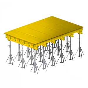 Nosníkové stropní bednění  100m2 10kN