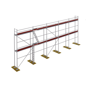 Fassadengerüst Komplettpakete P70 + 80m2 Stahl-Version