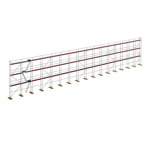 Fassadengerüst Holz Plettac P70 400m2