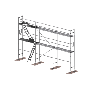 Fassadengerüst Bosta B70 54 m²