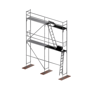 Baumann-Gerüst L73 33 m² N