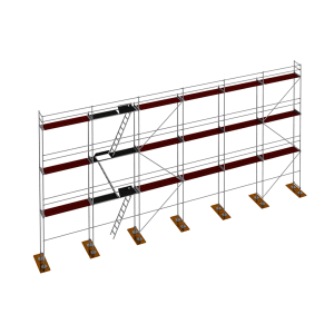 Fassadengerüst Holz RUX R65 150m2