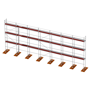 Fassadengerüst Komplettpakete + L73 170m2