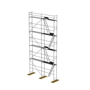 Baumann L73 homlokzati állvány 60m2