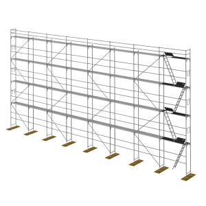 Baumann L73 homlokzati állvány 240m2