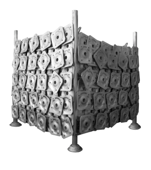Állványláb készlet 60 cm 350 db