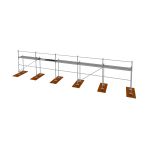 L73 homlokzati állványzat 70m2