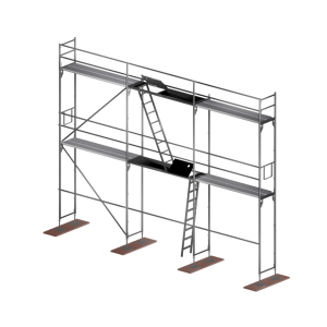 Baumann L73 állványzat, 54 m2 N