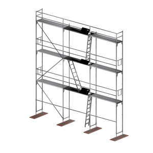 Baumann L73 állványzat, 76 m2 N
