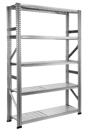 SETAM Rayonnage Galvastar L.1350 x P.500 mm Départ