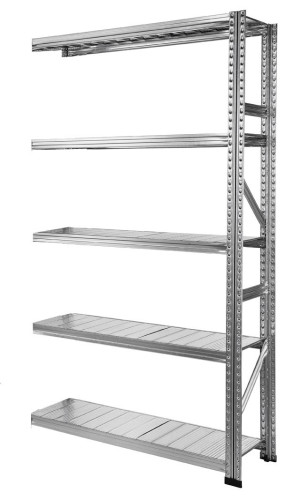 SETAM Rayonnage Galvastar L.1050 x P.500 mm 5 niveaux Suivant