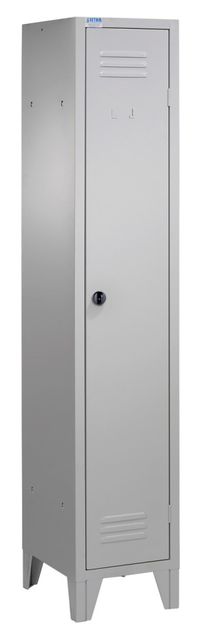 SETAM Vestiaire métallique 1 porte industrie propre Parma coloris Gris
