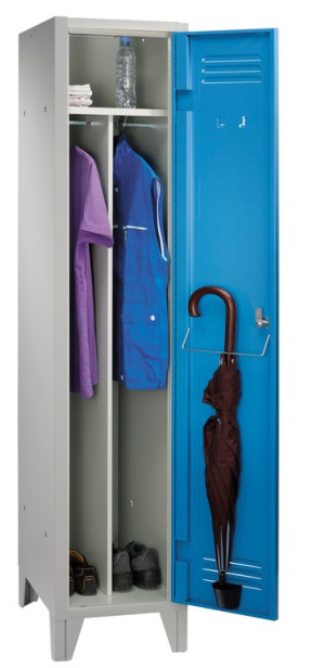 SETAM Vestiaire industrie salissante Parma 1 porte coloris Bleu