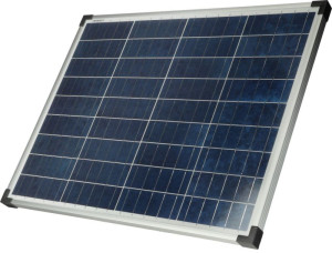 Solarpaneel von AKO 55 Watt Solarpanel incl. Laderegler