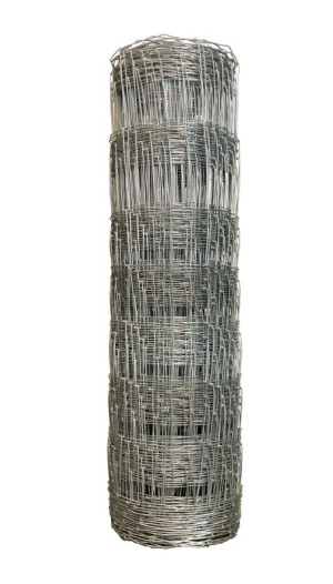 Knotengeflecht 80 cm Höhe 80 cm, 8 horizontale Drähte
