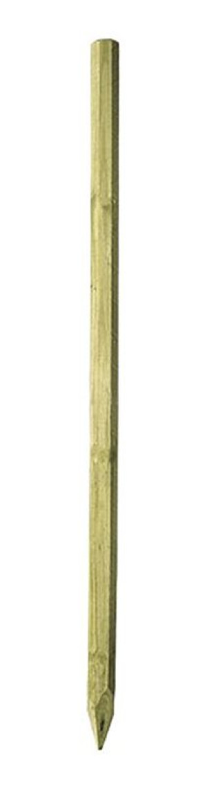Holzpfähle OCTO WOOD 200 cm, Ø 60 mm, 30 Stück