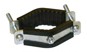 Befestigungsschelle Rundpfähle Für 35 bis 70 mm Pfähle