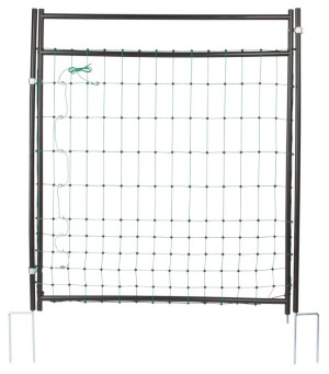 Tür für Elektrozaunnetze 125 cm, 86 cm Öffnung