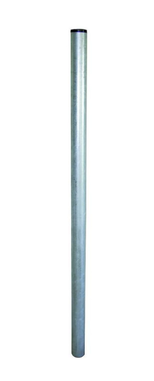Metall-Rundrohrpfosten 2 m