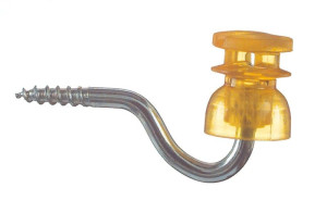 Schlitz-Isolator Typ C 161 25 Stück, gelb transparent