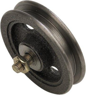 Schiebetorrollen lose von HBS 90 mm Rolle, Tragfähigkeit 50 kg
