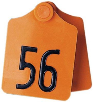 Primaflex Ohrmarken Gelb - Nummer: 1 - 25