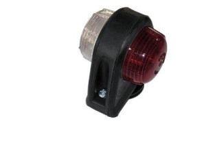 Positionsleuchte seitlicher Anbau Rot/weiß, 12 V, BA15s