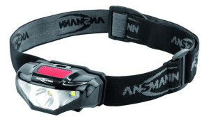 Stirnlampe HD70B von ANSMANN 65 lm, IP44, AA-Batterie