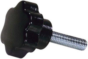 Sterngriff mit Schraube Durchmesser 40 mm, Länge 25 mm, Gewinde M 6