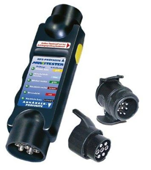 Fahrzeug-Beleuchtungstester-Set inkl. Adapter (7polig-13polig)
