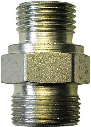 Hydraulik-Doppelstutzen Außengewinde: M 16 x 1,5 auf M 16 x 1,5