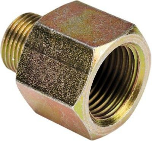 Hydraulik Verlängerungs-Reduzierstück Außengewinde (Stutzen): 3/8" / Innengewinde (Muffe): M18 x 1,5